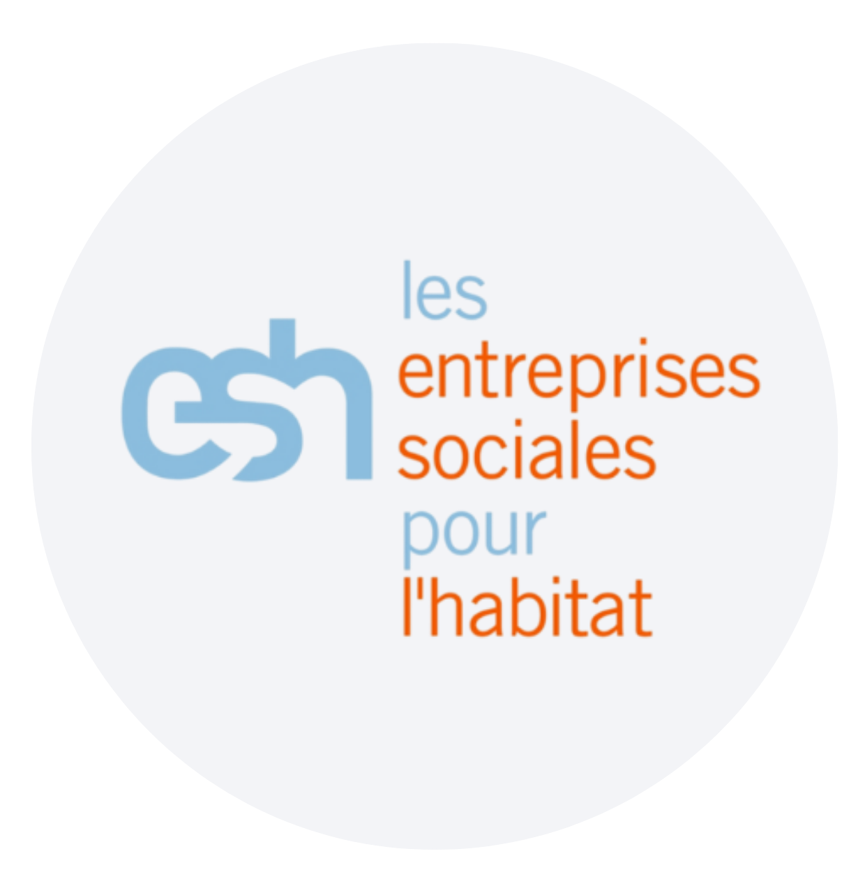 Logo ESH-les entreprises sociales pour l'habitat